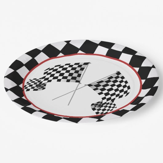 Party-Platine für das Markierungsdesign Pappteller (Schrägansicht)