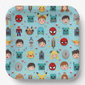 Party-Platte des Spielzeugspielers Pappteller (Vorderseite)