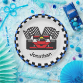 Party-Platte für das Design von Rennwagen Pappteller (Party)