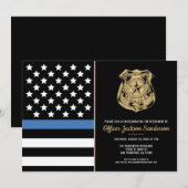 Party "Polizeiflagge - Vollstreckung der Einziehun Einladung (Vorne/Hinten)