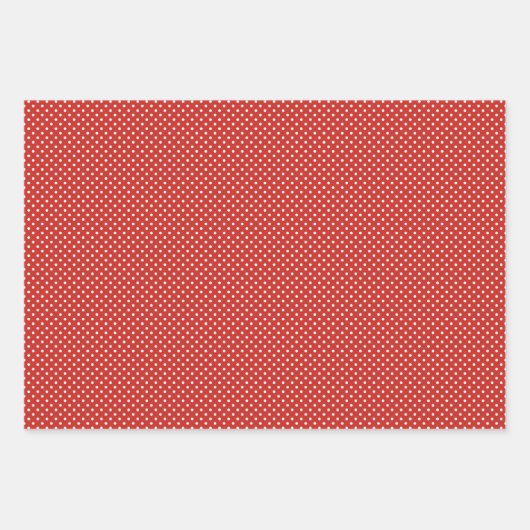 Party Polka Dots Pattern Geschenkpapier Set (Vorderseite 3)