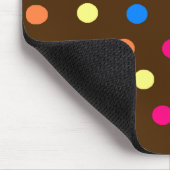 Party-Polka-Punkt Mousepad (Ecke)