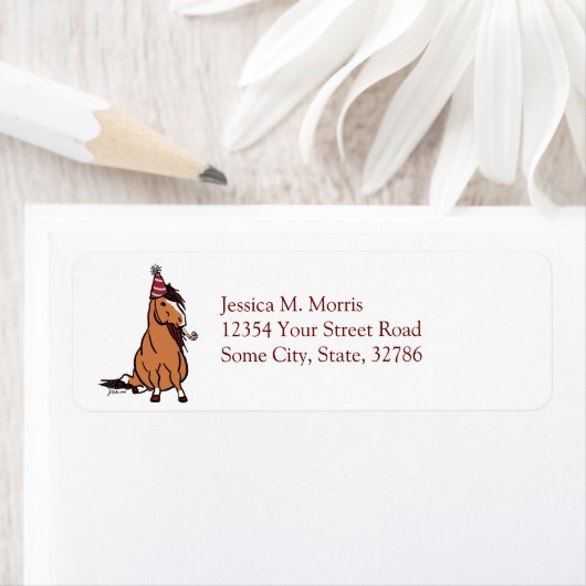 Party Pony Rücksendeadresse (Insitu)