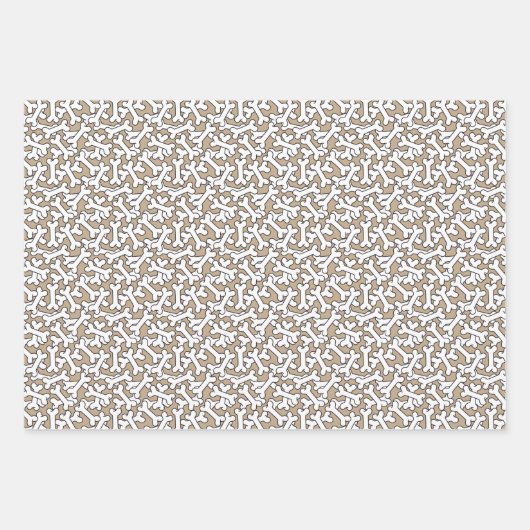 Party Pooch Dackel Wrapping Paper Sheets Geschenkpapier Set (Vorderseite 2)