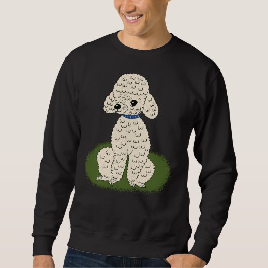 Party Poodle Sweatshirt (Vorderseite)