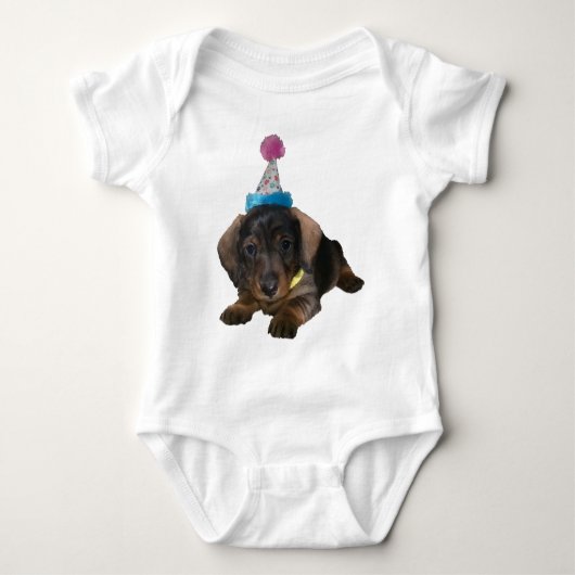 Party Pooper Baby Strampler (Vorderseite)