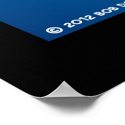 "Party Pooper" Poster (Ecke)