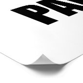 Party Pooper Poster (Ecke)