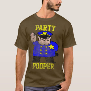 Party Pooper, Vintag T-Shirt