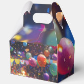 Party Pop Geschenkboxen mit Handles - Ballon Celeb Geschenkschachtel (Rückseite)