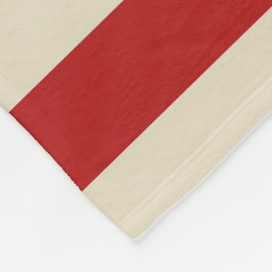 Party Popcorn Streifen Fleecedecke (Ecke)