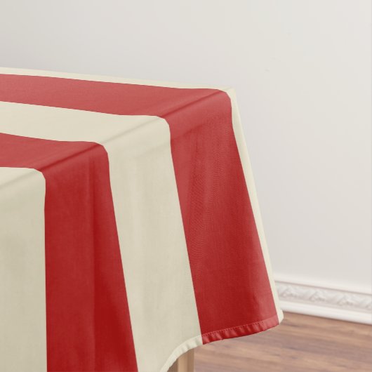 Party Popcorn Streifen Tischdecke (Beispiel)