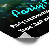 Party Poster #003 Poster (Ecke)