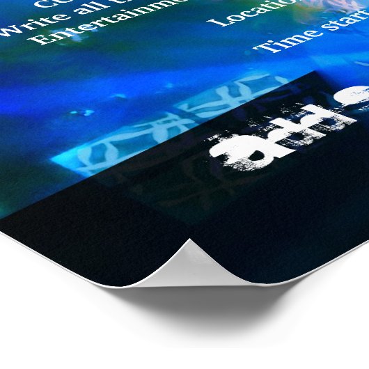 Party Poster #006 Poster (Ecke)