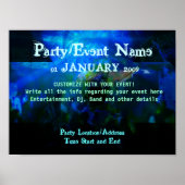 Party Poster #007 Poster (Vorne)