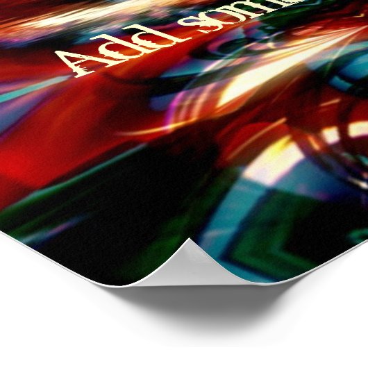 Party Poster #008 Poster (Ecke)