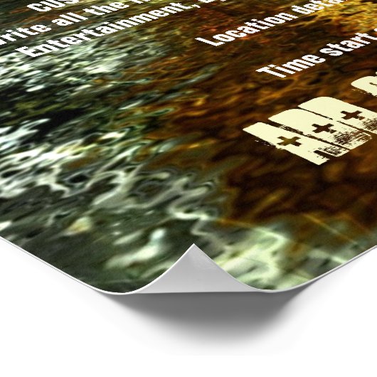 Party Poster #009 Poster (Ecke)