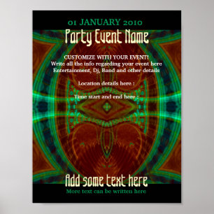 Party Poster #012a Plakat