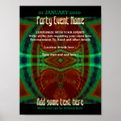 Party Poster #012a Poster (Vorne)