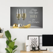 Party-Poster für benutzerdefinierte Textbearbeitun Poster (Heimbüro)