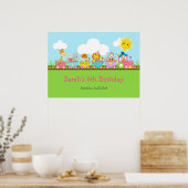 Party-Poster für tierisches Zirkuszelt Poster (Küche)