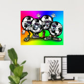 Party-Poster Poster (Heimbüro)
