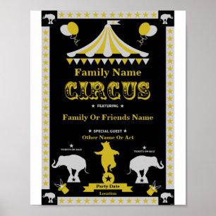 Party-Poster und Karten Poster