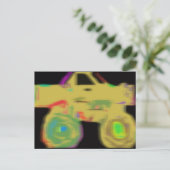 Party Postkarte (Stehend Vorderseite)