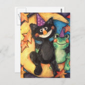 Party Postkarte (Vorne/Hinten)