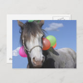 Party Postkarte (Vorne/Hinten)