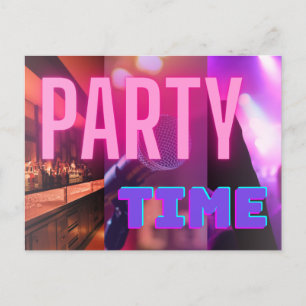 PARTY POSTKARTE