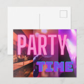 PARTY POSTKARTE (Vorne/Hinten)