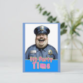 Party Postkarte (Stehend Vorderseite)