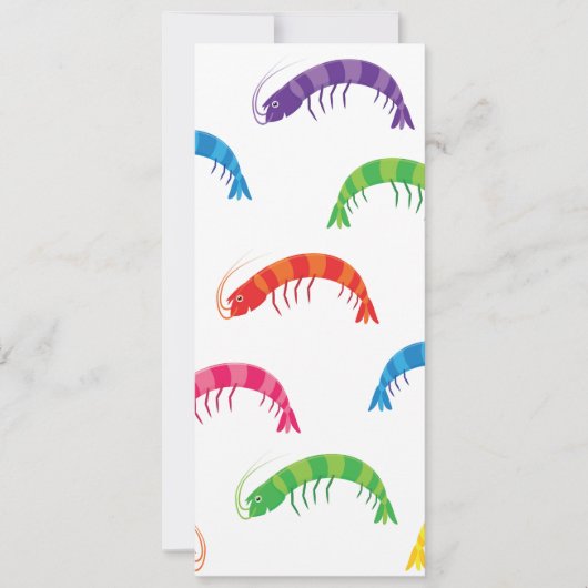 Party Prawns Einladung (Vorderseite)