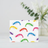 Party Prawns Einladungspostkarte (Stehend Vorderseite)