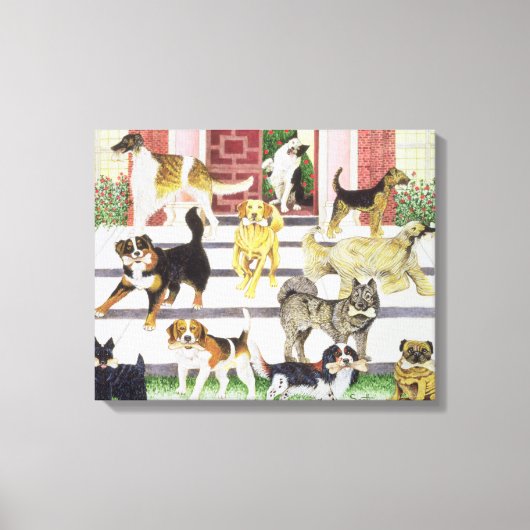 Party Presents Leinwanddruck (Vorderseite)