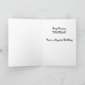 Party Princess Birthday Card Karte (Innenseite)