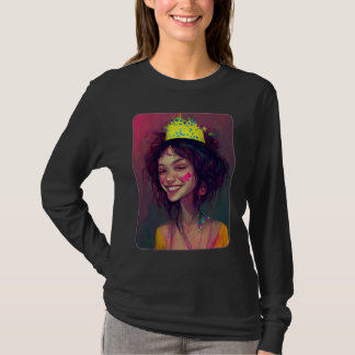Party-Prinzessin-Krone-Feier Spaß Junggesellinnena T-Shirt