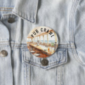 Party Pub Crawl Cruise Line Bar Button (Beispiel)
