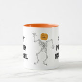 Party Pumpkin Head Skull Tasse (Zentrum)