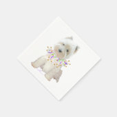 Party Puppy Serviette (Ecke)