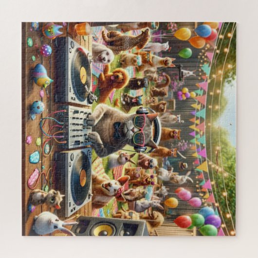 Party-Puzzle Puzzle (Horizontal)