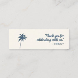 Party qr für soziale Medien Mini Visitenkarte