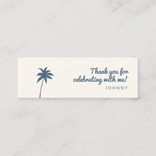 Party qr für soziale Medien Mini Visitenkarte (Vorderseite)