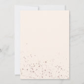 Party Queen Lady Fashionista Geburtstag Einladung (Rückseite)