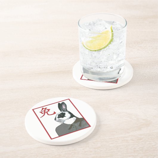 Party Rabbit Getränkeuntersetzer (Seite)