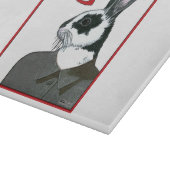 Party Rabbit Schneidebrett (Ecke)