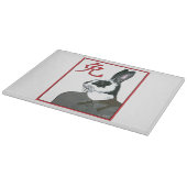 Party Rabbit Schneidebrett (Ecke)