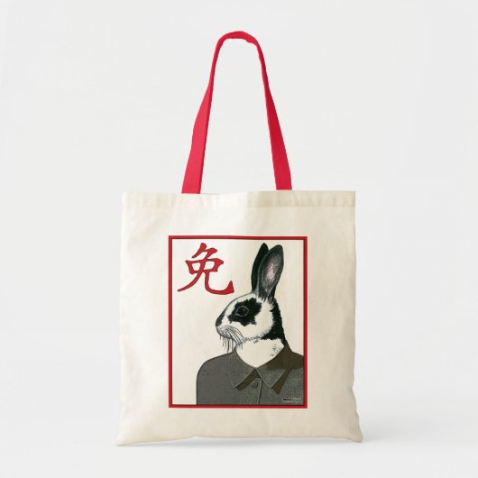 Party Rabbit Tragetasche (Vorne)