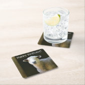 Party Rechteckiger Pappuntersetzer (Vor Ort)